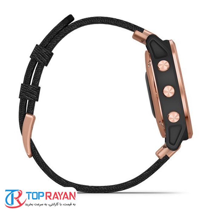 ساعت و جی پی اس ورزشی گارمین مدل Fenix ۶S Pro Sapphire Edition Rose Gold - 7