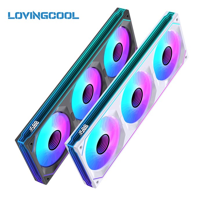 فن کیس لاوینگ کول مدل  LG1200 MIRROR 360