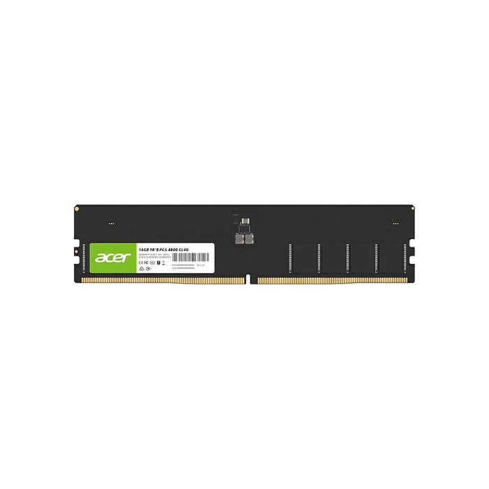 رم دسکتاپ ایسر مدل UD200 فرکانس 4800 مگاهرتز CL40 ظرفیت 16 گیگابایت