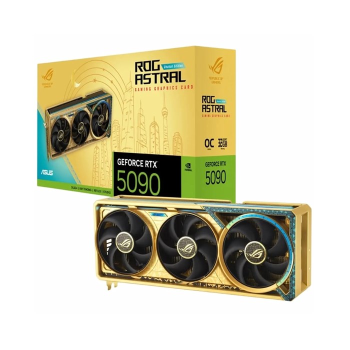 کارت گرافیک ایسوس ROG GeForce RTX ASTRAL 5090  DHAHAB OC EDITION 32G