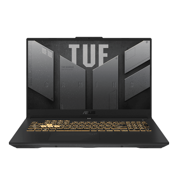 لپ تاپ 17 اینچ ایسوس مدل TUF Gaming FX707ZM پردازنده Core i7 12700H رم 16GB حافظه 2TB SSD گرافیک 6GB(RTX3060)