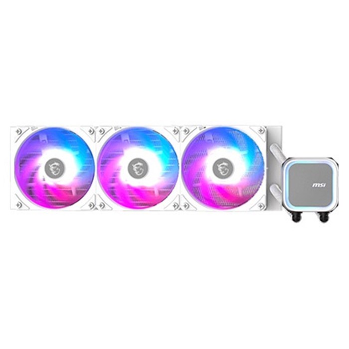 خنک کننده پردازنده مایع ام اس آی سفید مدل MAG CORELIQUID A13 360