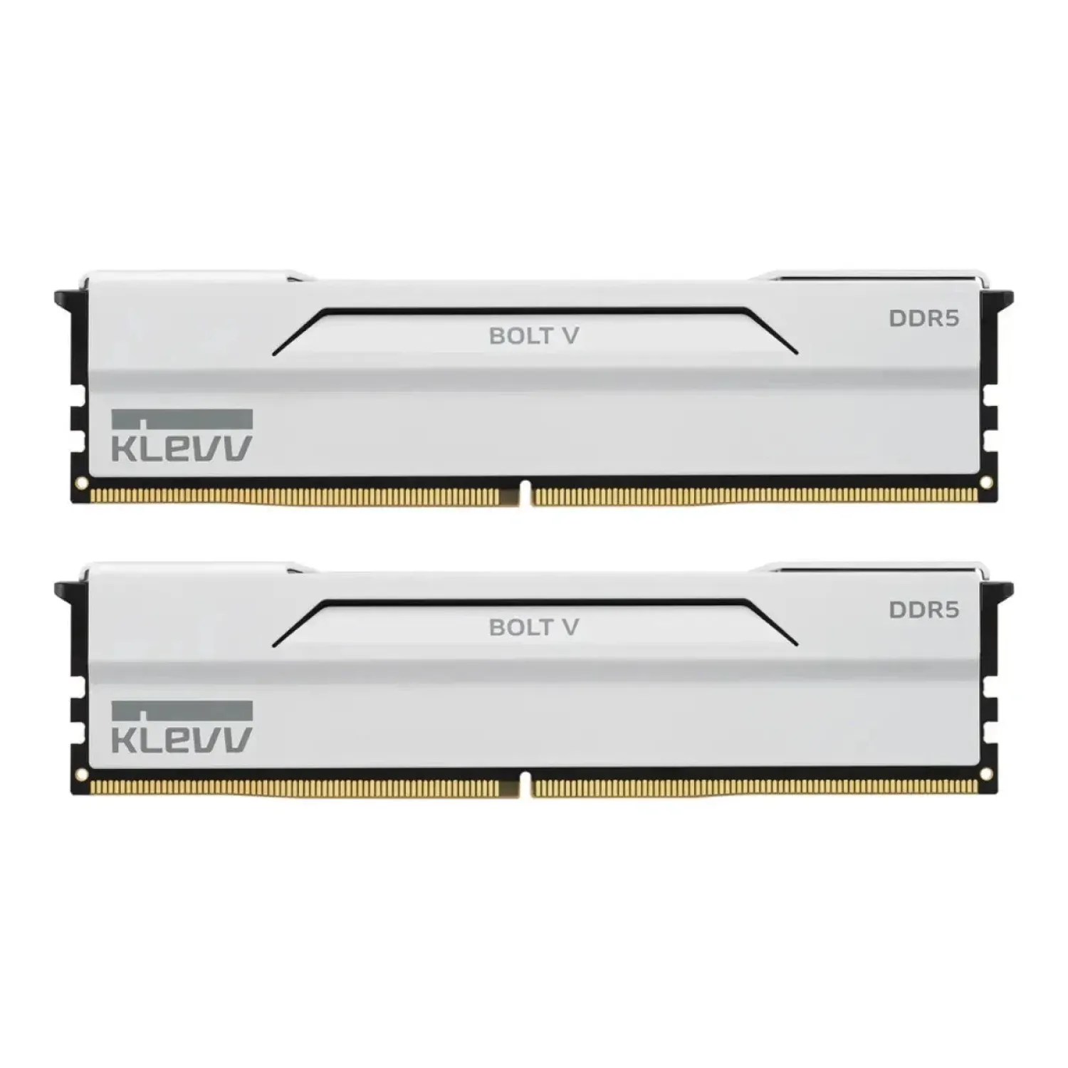 رم کامپیوتر DDR5 دو کاناله 6000 مگاهرتز CL30 کلو Bolt V ظرفیت 32 گیگابایت رنگ سفید