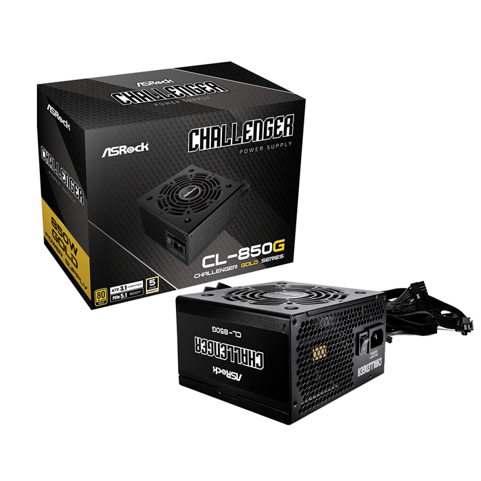 پاور کامپیوتر ازراک ASRock CL-850G GOLD توان 850 وات