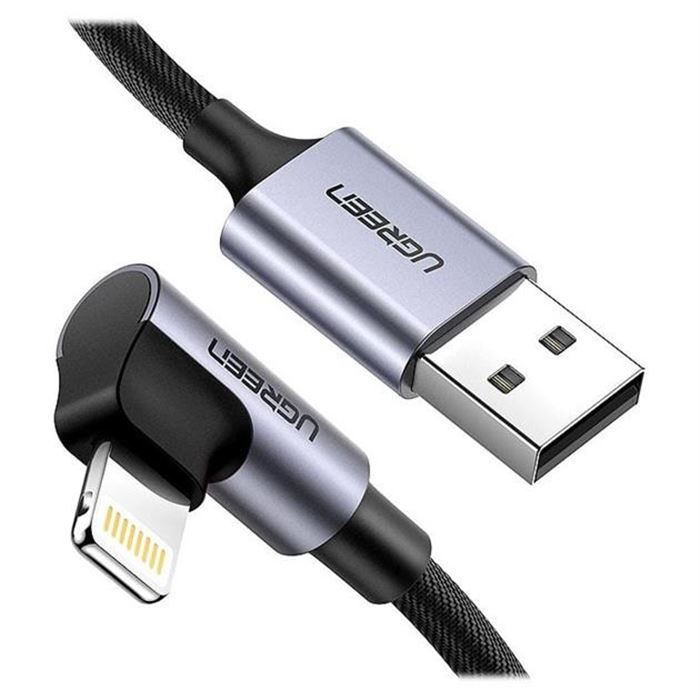 کابل تبدیل 1 متری Lighting to USB Cable 90D یوگرین مدل US299