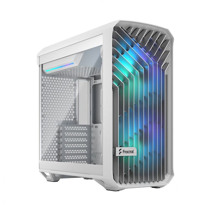 کیس Fractal Design Torrent RGB - White TG Clear Tint