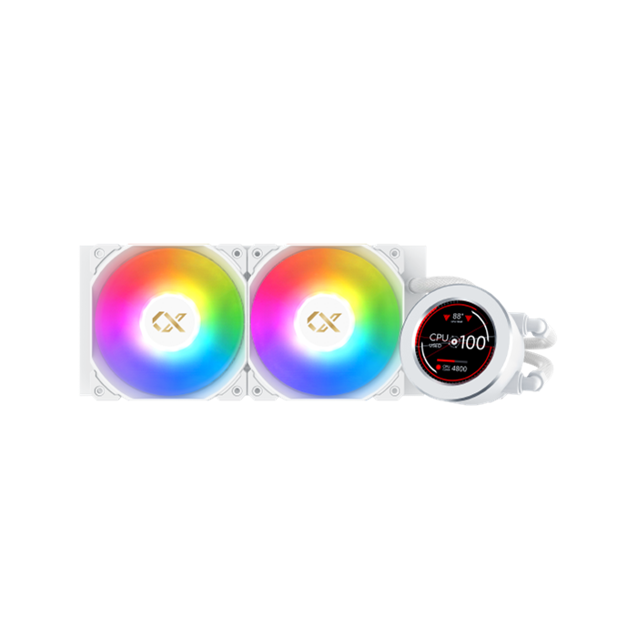 خنک کننده پردازنده زیگماتک مدل  FROZR-O II 240 ARCTIC WHITE