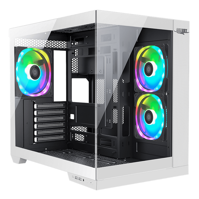 کیس گیمینگ اوست GT AQ12 M Black & White