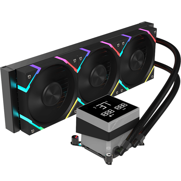 خنک کننده مایع اوست مشکی مدل AWEST GT-AV360T Frozen Black