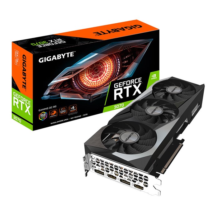 کارت گرافیک گیگابایت GeForce RTX 3070 GAMING OC 8G