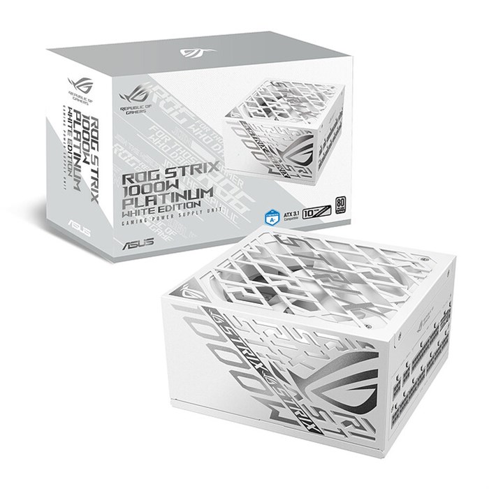 پاور ایسوس 1000 وات مدل ASUS ROG Strix 1000W Platinum White Edition