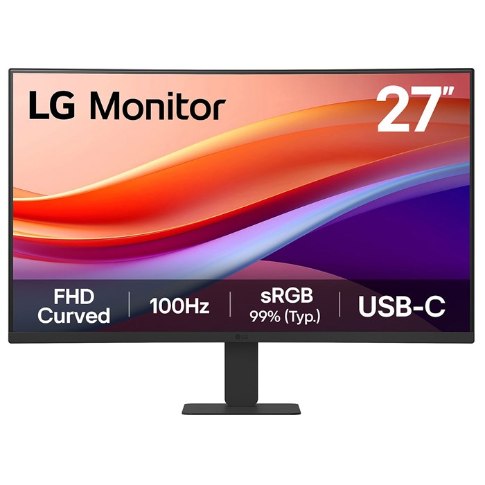 مانیتور خمیده 27 اینچ ال جی مدل 27U421A-B