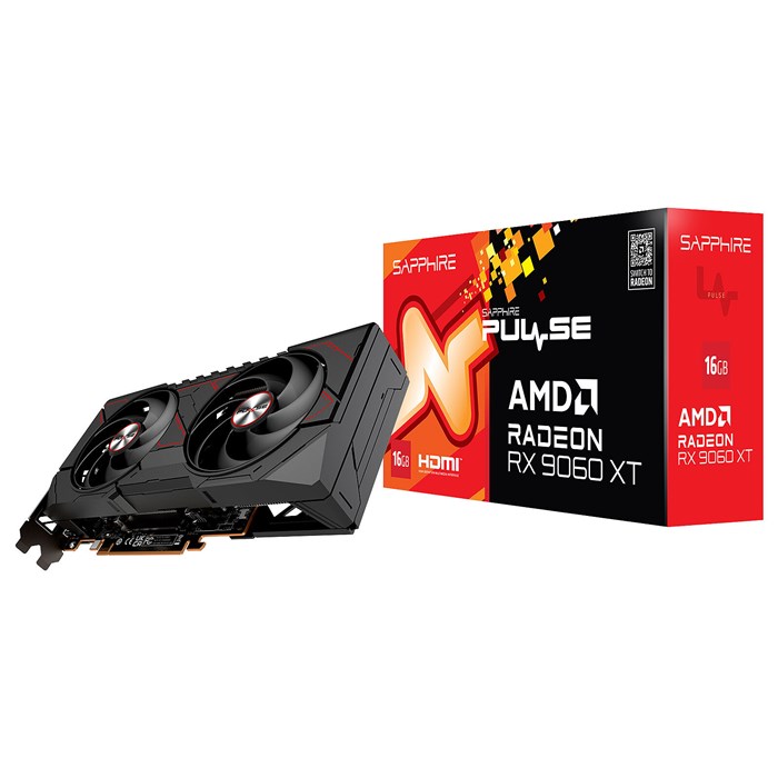 کارت گرافیک سافایر مدل   PULSE AMD Radeon RX 9060 XT 16GB