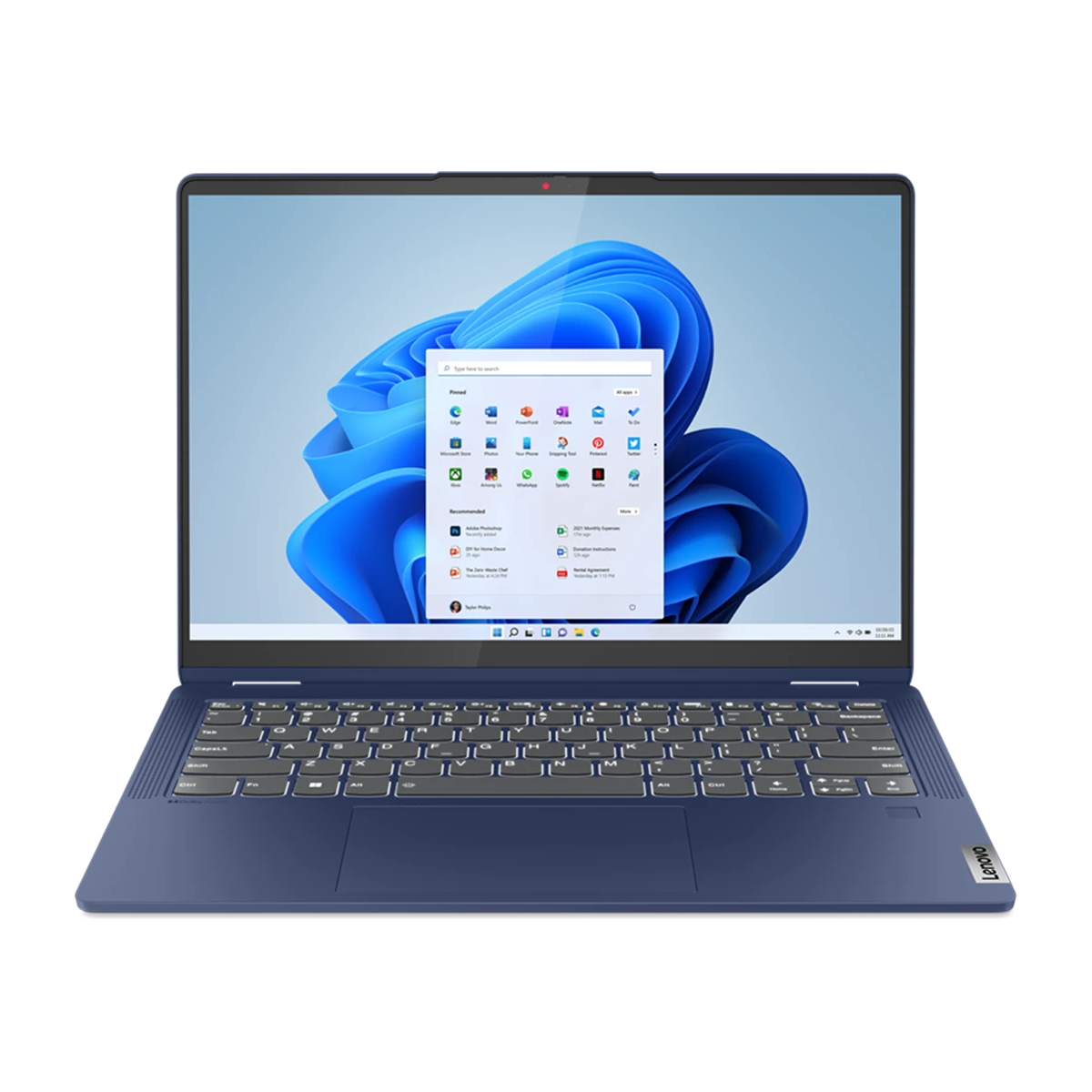 لپ تاپ لنوو IdeaPad Flex 5 پردازنده Ryzen7 7730U رم 16GB حافظه 512GB گرافیک Radeon
