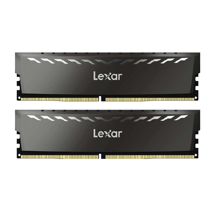 رم کامپیوتر DDR4 دو کاناله 3200 مگاهرتز CL16 لکسار Thor ظرفیت 32 گیگابایت