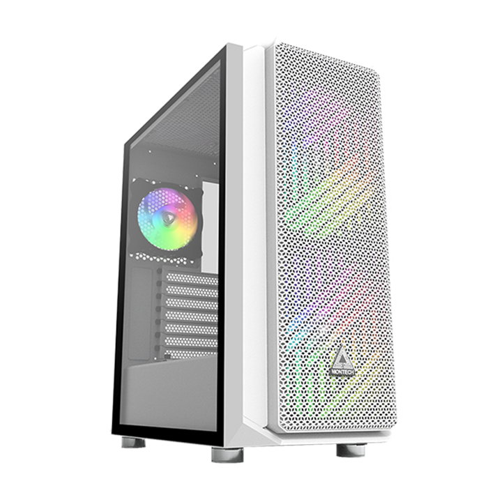 کیس کامپیوتر گیمینگ مونتک مدل Air X ARGB White