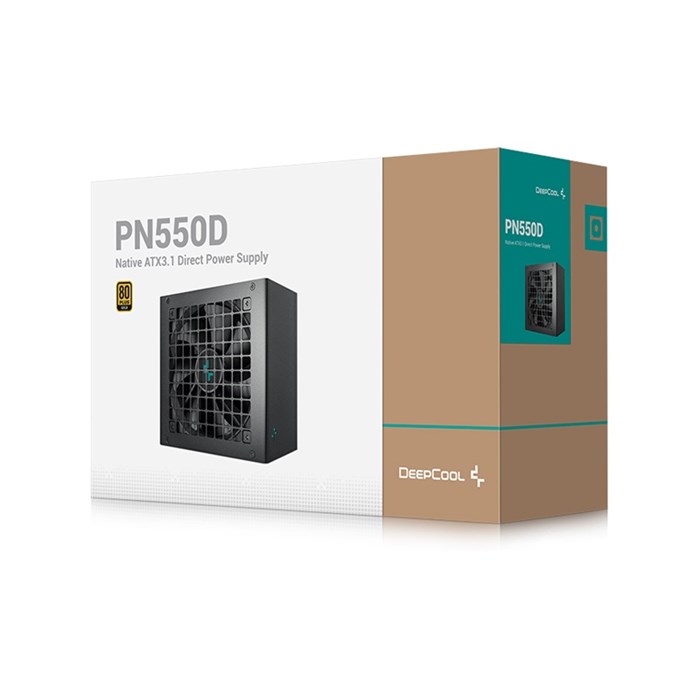 پاور 550 وات غیر ماژولار دیپ کول PN550D 550W 80 Plus Gold ATX 3.1 