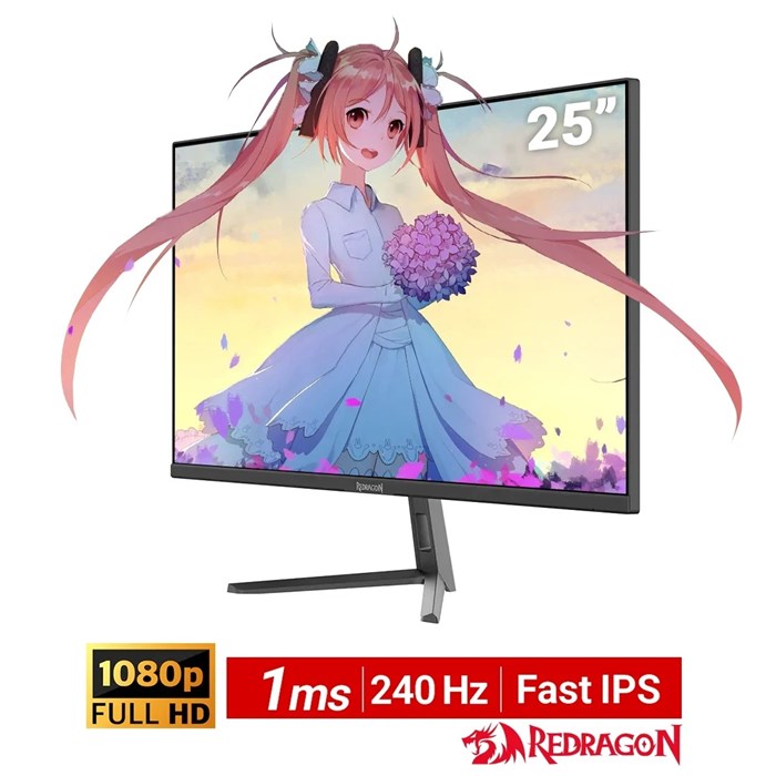 مانیتور 25 اینچ گیمینگ ردراگون مدل GMW2581SE