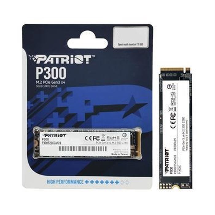 حافظه SSD اینترنال پاتریوت مدل P300 M.2 PCIe Gen 3 x4 ظرفیت 128 گیگابایت