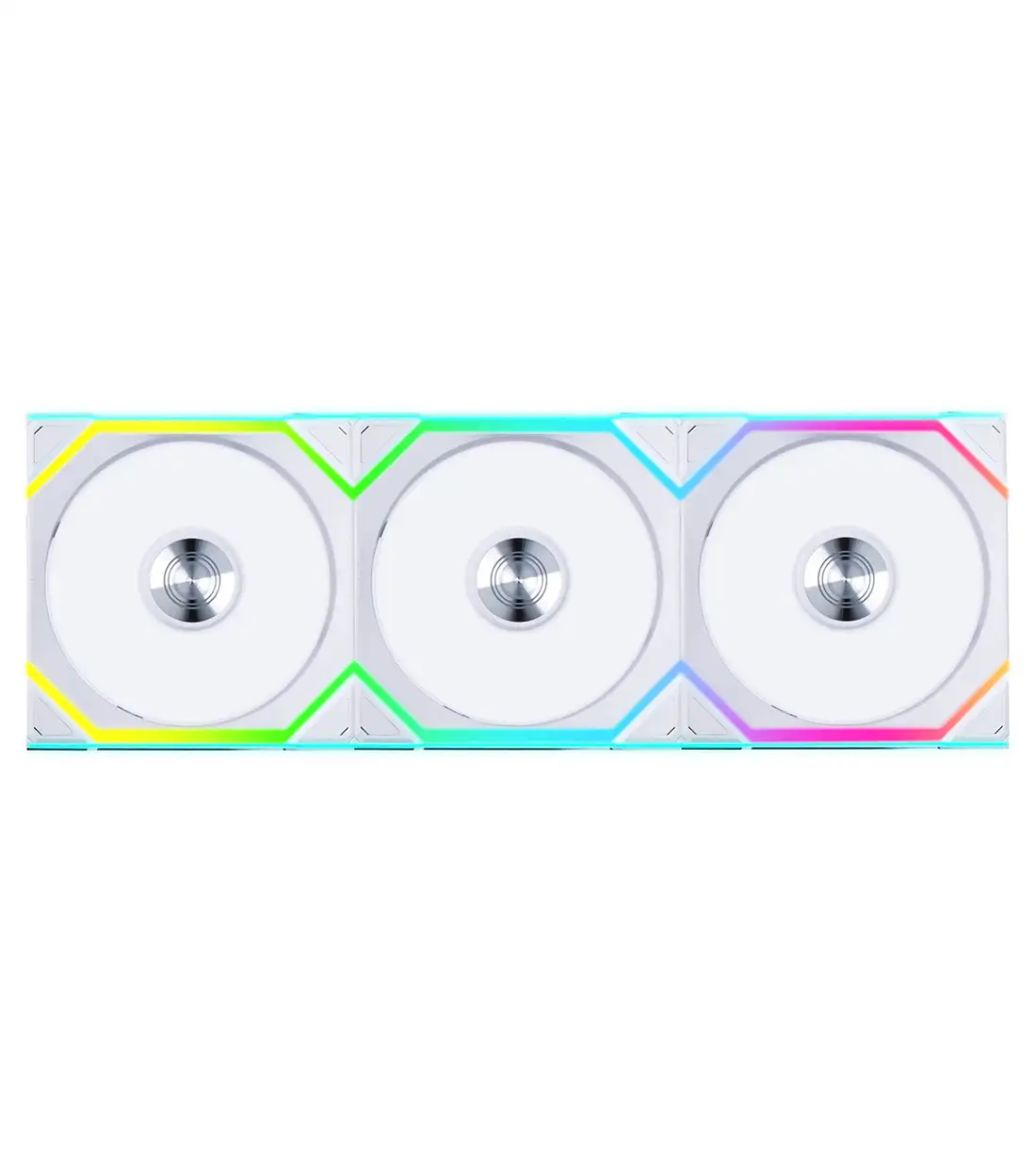 فن کیس لیان لی UNI FAN SL Wireless Reverse White بسته 3 عددی