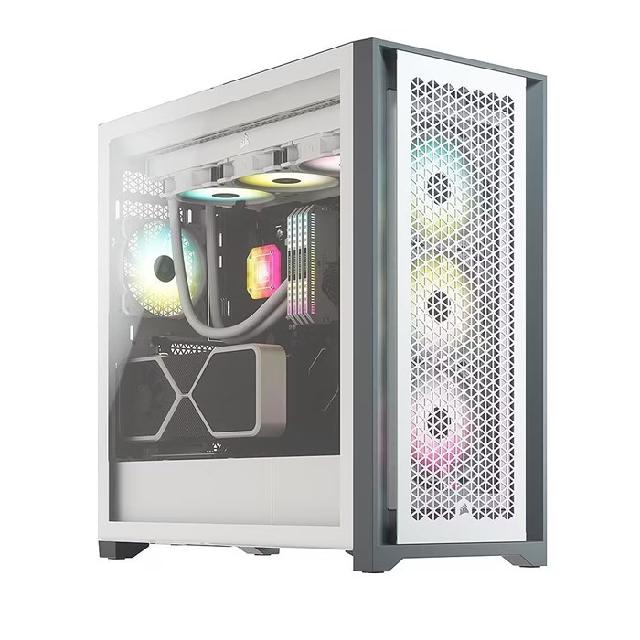 کیس کامپیوتر کورسیر مدل سفید 5000D RGB AIRFLOW — 2