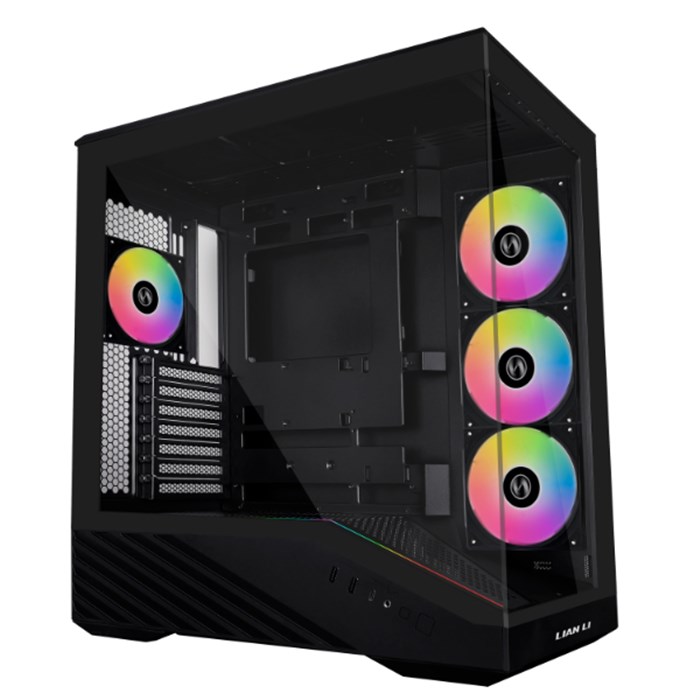 کیس گیمینگ لیان لی مشکی Vector V100R