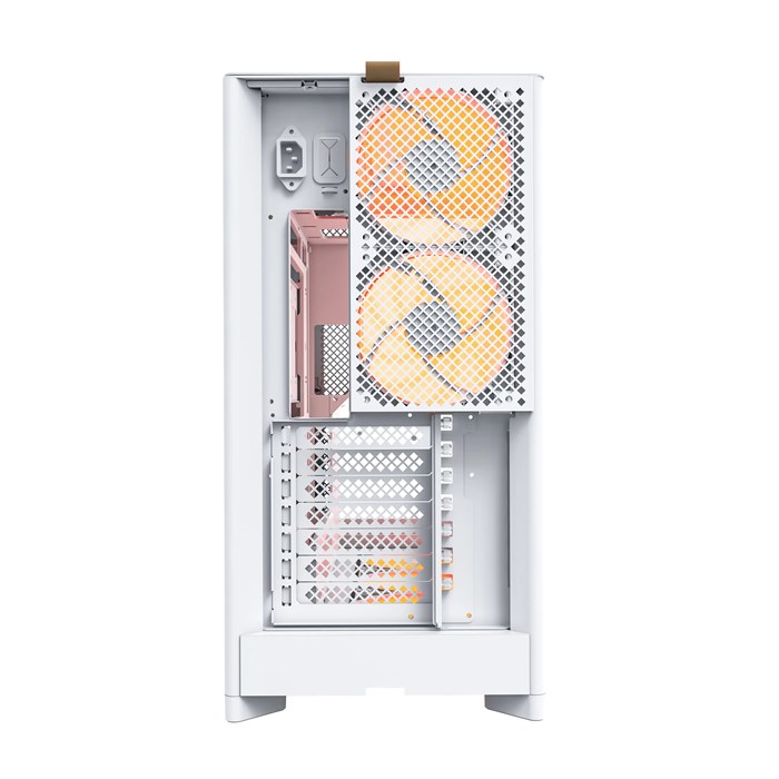 کیس سفید مونتک مدل MONTECH HS02 PRO WHITE - 6