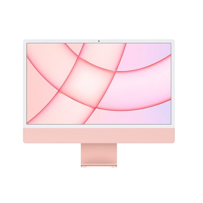 Apple iMac MJVA2 M1 chip 8-Core CPU 7-Core GPU 24-inch 4.5K Retina Display Pink All in One