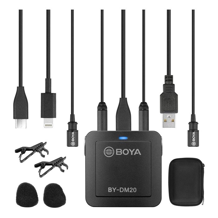 میکروفون یقه ای بویا مدل BY-DM20 - 3