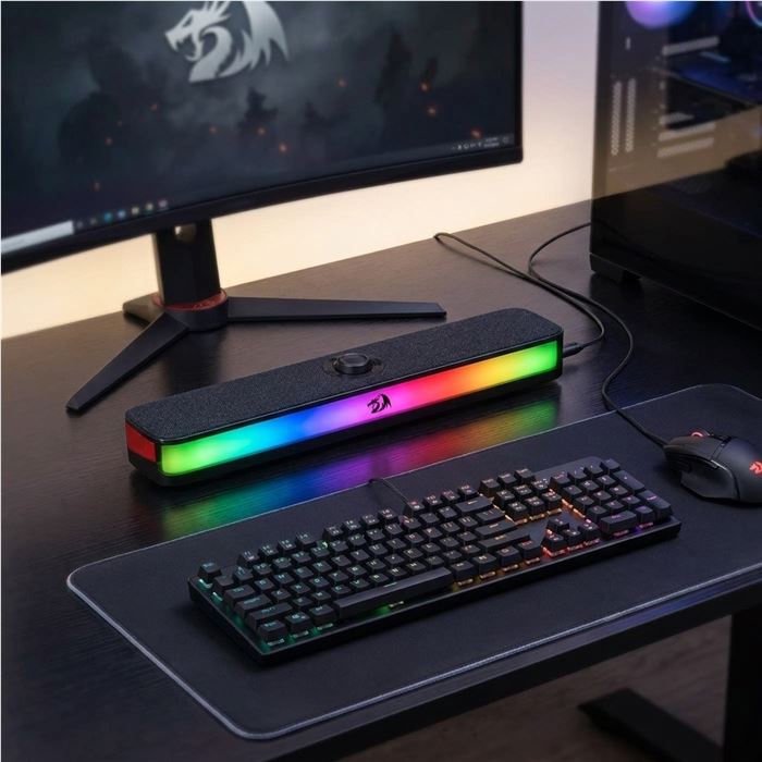 اسپیکر دسکتاپ ردراگون مدل NEO GS515 RGB - 4