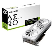 کارت گرافیک گیگابایت سفید GeForce RTX 4070 SUPER AERO OC 12GB White