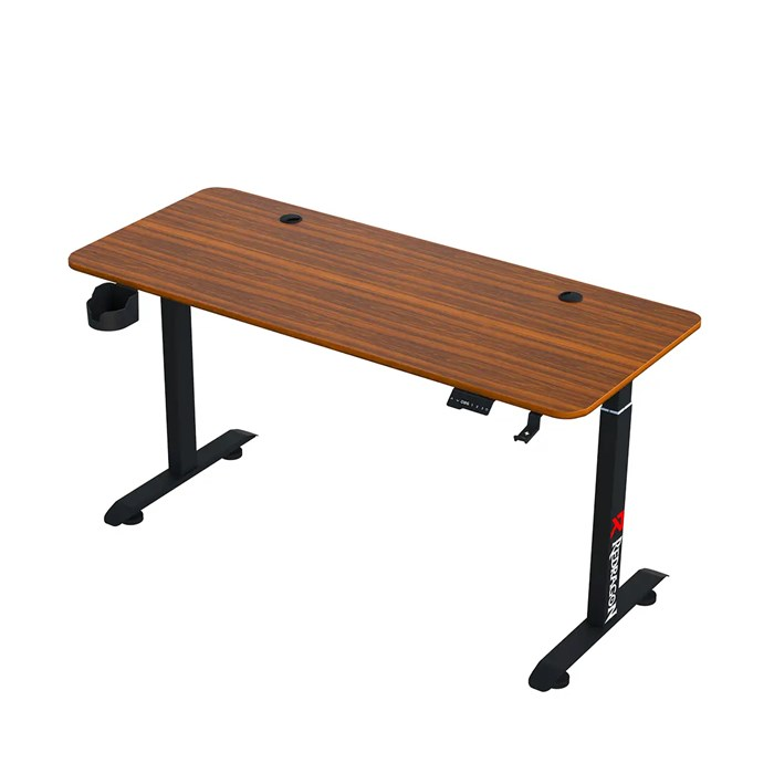 میز کامپیوتر گیمینگ موتور دار ردراگون مدل GD-3500NT-M WALNUT WOOD 140cm - 2