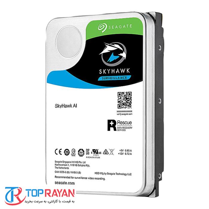 هارد سیگیت مدل ST۱۶۰۰۰VE۰۰۰۸ Skyhawk AI Surveillance با ظرفیت ۱۶ ترابایت - 2