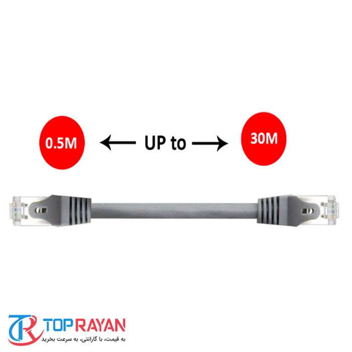 کابل شبکه پچ کورد کی-نت ۳۰ متری کت ۶ - 2