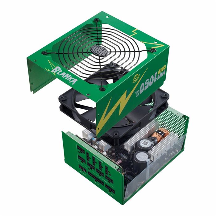 پاور 1050 وات کولر مستر MWE GOLD 1050 V2 ATX 3.0 Blanka - 6
