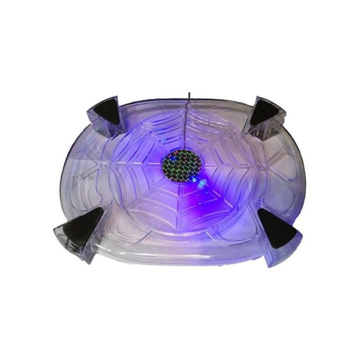 Melody Electronics DX-016 Laptop Cooler Stand کول پد  شفاف - 4