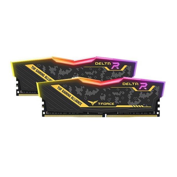 رم کامپیوتر DDR4 دو کاناله 3200 مگاهرتز CL16 تیم گروپ مدل DELTA TUF ظرفیت 16 گیگابایت - 2