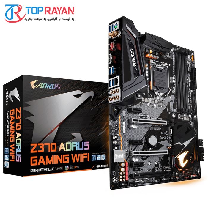مادربرد گیگابایت مدل Z370 Gaming Auros WiFi سوکت 1151 - 2