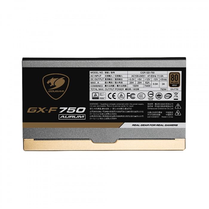 پاور کوگار 750 وات GX-F AURUM GOLD Full Modular - 3