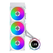 کولر پردازنده مایع لیان لی سفید مدل Hydroshift II LCD-C 360CL AIO