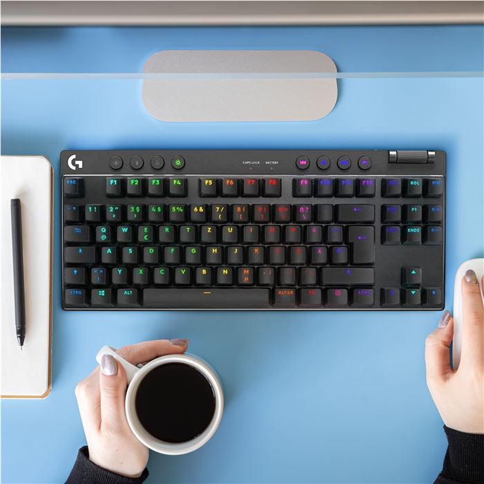 کیبورد گیمینگ لاجیتک مدل G PRO X TKL LIGHTSPEED - 3