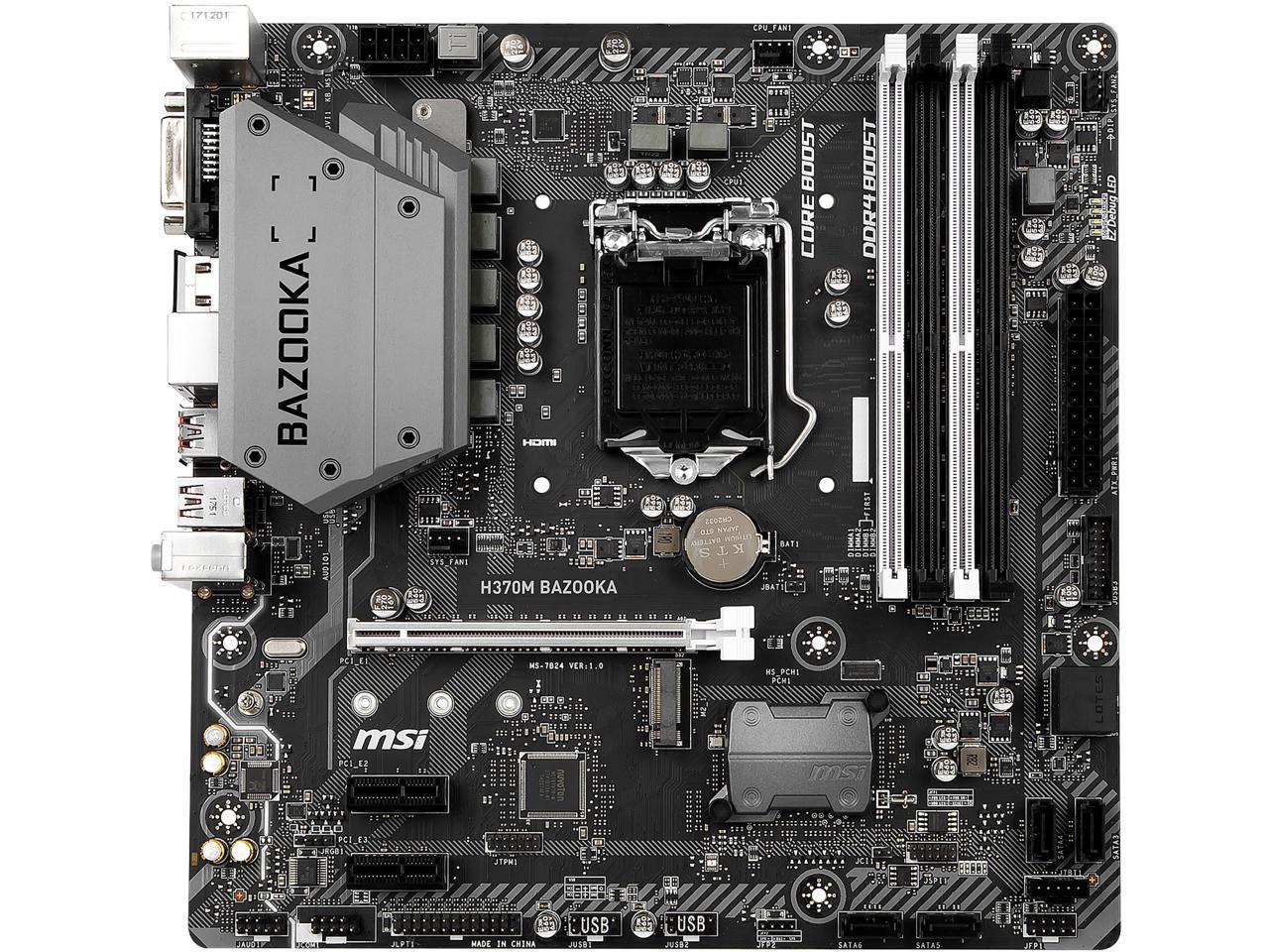 مادربرد ام اس آی H370M Bazooka LGA 1151 