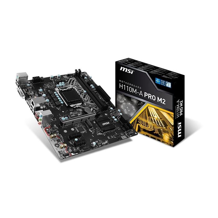 MSI H110M-A PRO M2 LGA1151 H110 Mainboard - 2