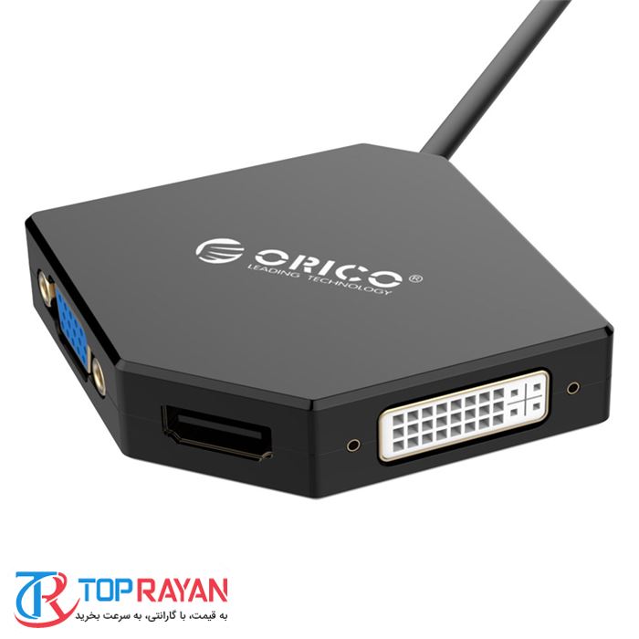 مبدل Mini DisplayPort به VGA,HDMI,DVI اوریکو مدل DMP-HDV۳S - 4