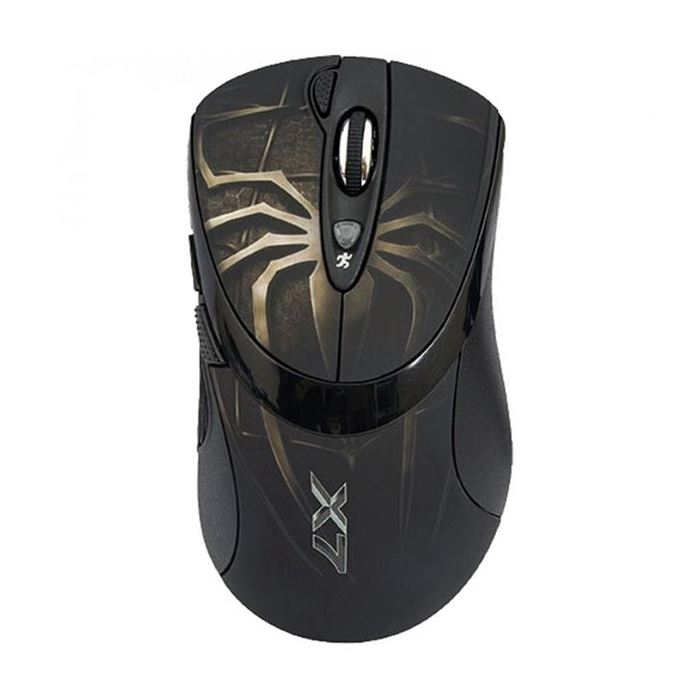 موس ایفورتک XL-747H Brown And Spider Laser Gaming Mouse - 8