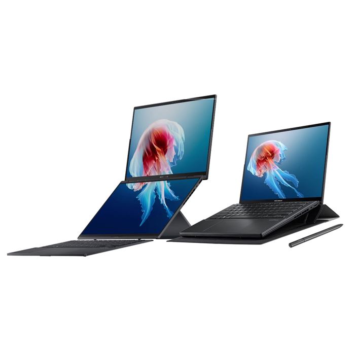 لپ تاپ 14 اینچی ایسوس مدل Zenbook DUO UX8406CA-Core Ultra 9 285H-32GB LPDDR5X-1TB SSD-Dual WUXGA OLED Touch 60Hz-W - کاستوم شده - 6