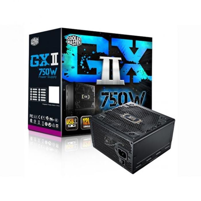 منبع تغذیه کامپیوتر کولر مستر مدل GXII VER.2 750W - 4