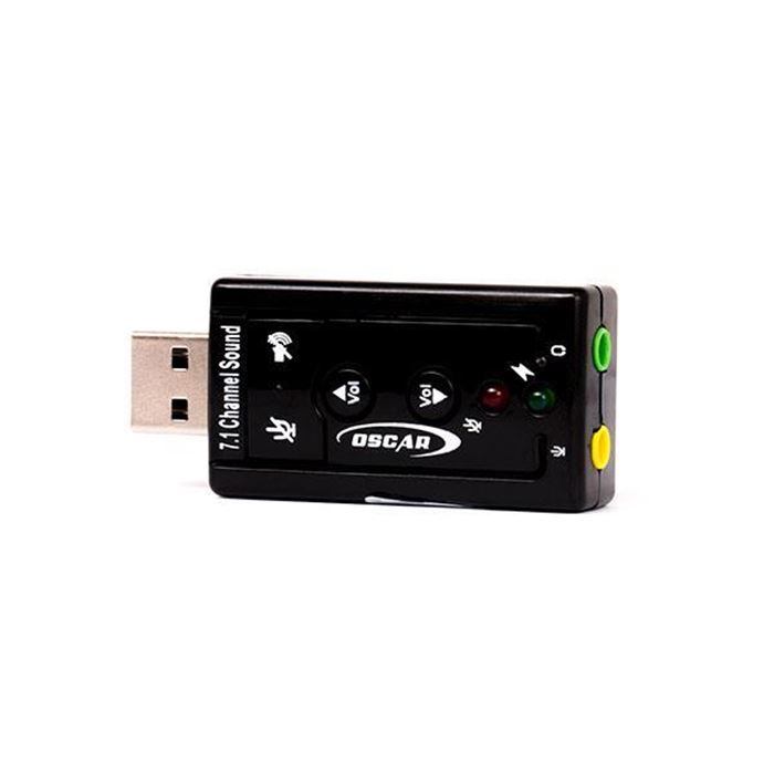 کارت صدا ولوم دار OSCAR OS-C701 USB - 9