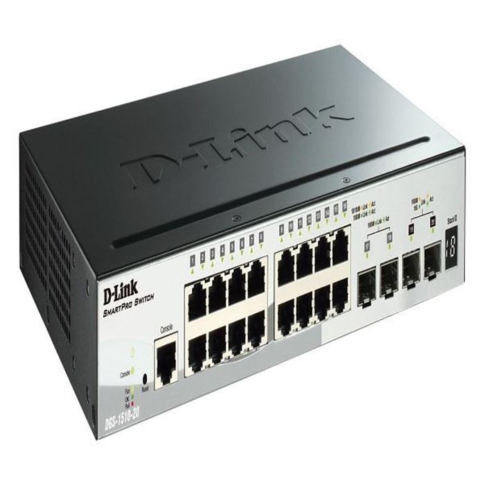 سوییچ 20 پورت و هوشمند دی-لینک مدل DGS-1510-20 - 3