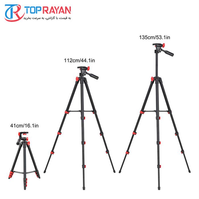 سه پایه دوربین زومی مدل T70 - 9